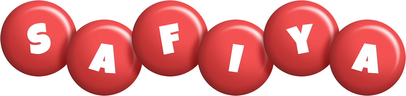 Safiya candy-red logo