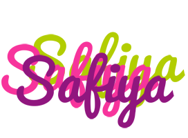 Safiya flowers logo