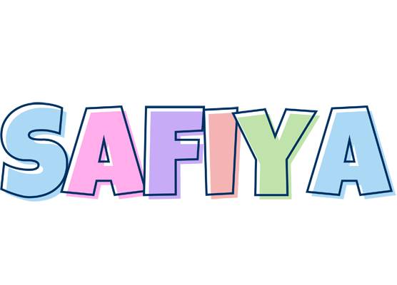 Safiya pastel logo