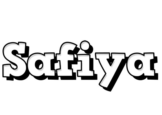 Safiya snowing logo
