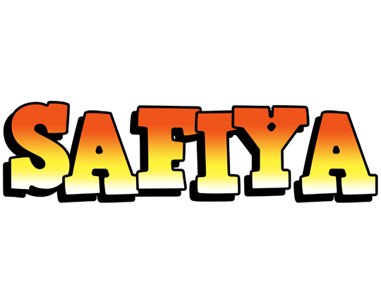 Safiya sunset logo