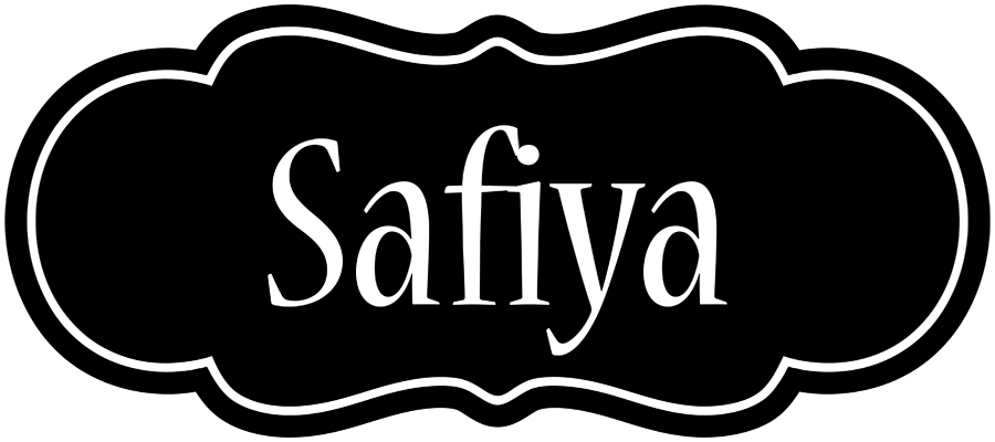 Safiya welcome logo