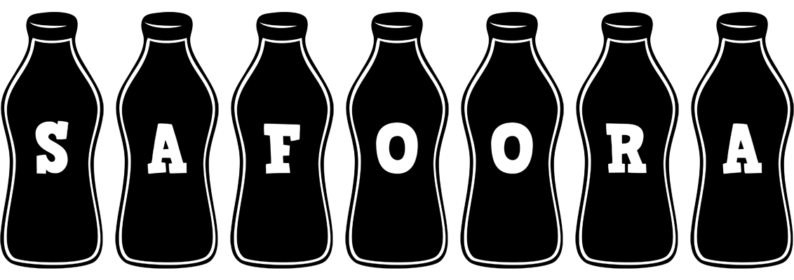 Safoora bottle logo