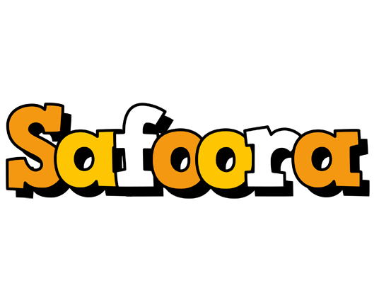 Safoora cartoon logo