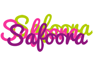 Safoora flowers logo