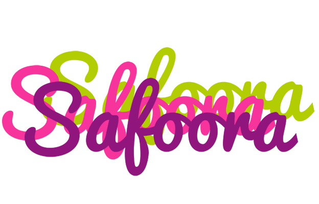 Safoora flowers logo