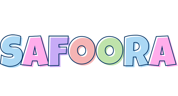 Safoora pastel logo