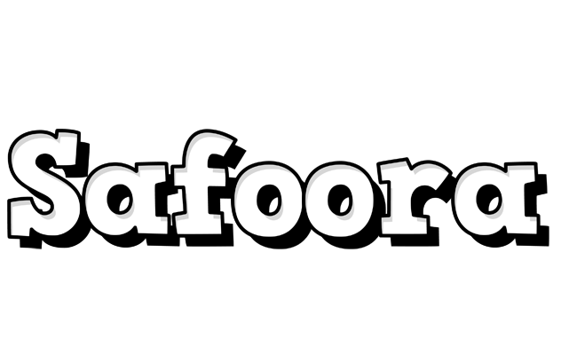Safoora snowing logo