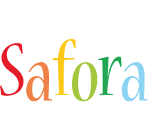 Safora birthday logo