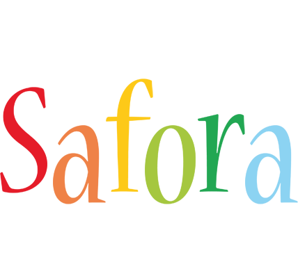 Safora birthday logo