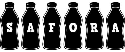 Safora bottle logo