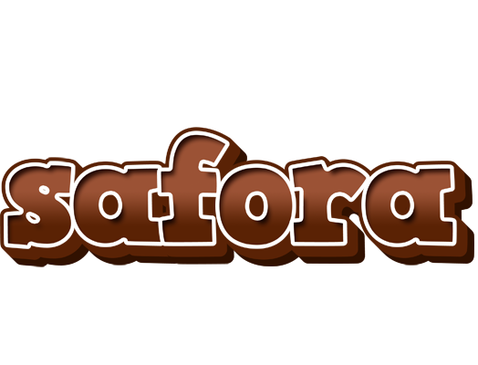 Safora brownie logo