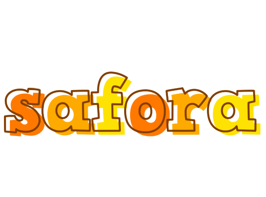 Safora desert logo