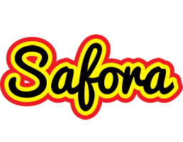 Safora flaming logo