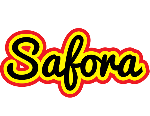 Safora flaming logo