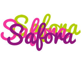 Safora flowers logo