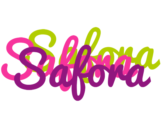 Safora flowers logo