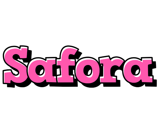 Safora girlish logo