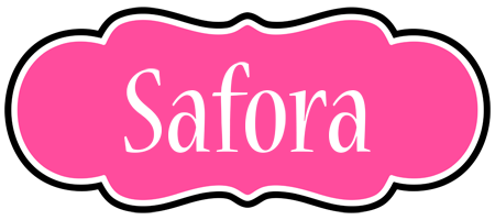 Safora invitation logo