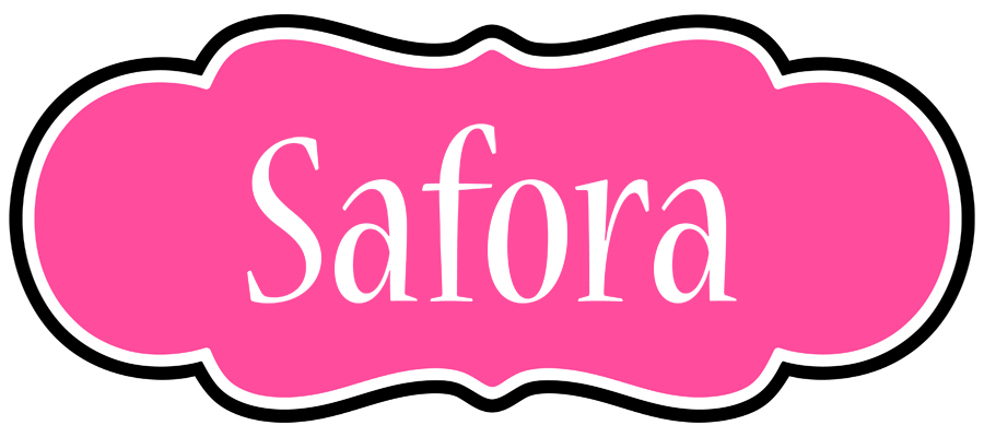 Safora invitation logo