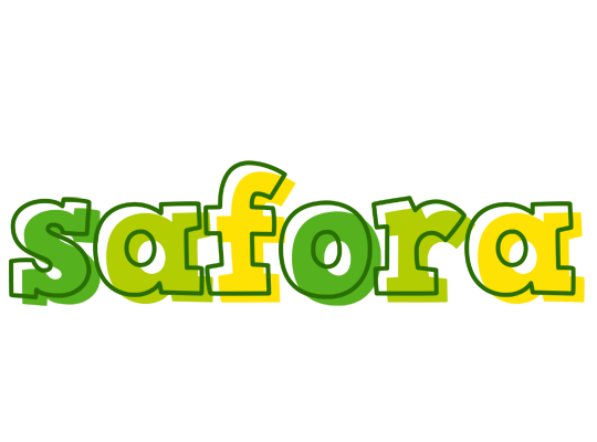 Safora juice logo