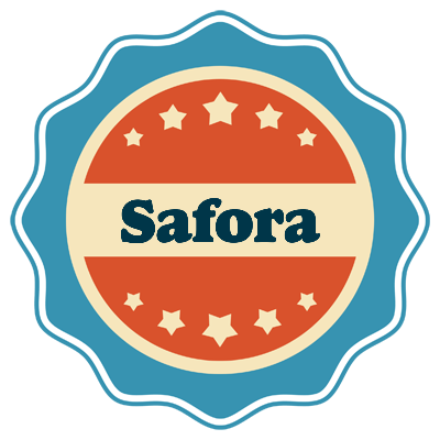 Safora labels logo