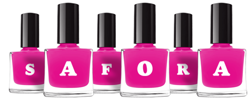 Safora nails logo