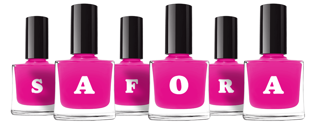 Safora nails logo