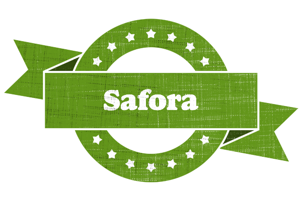 Safora natural logo