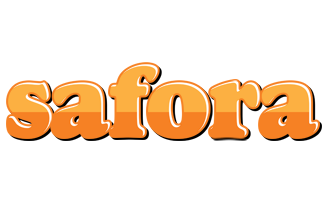Safora orange logo