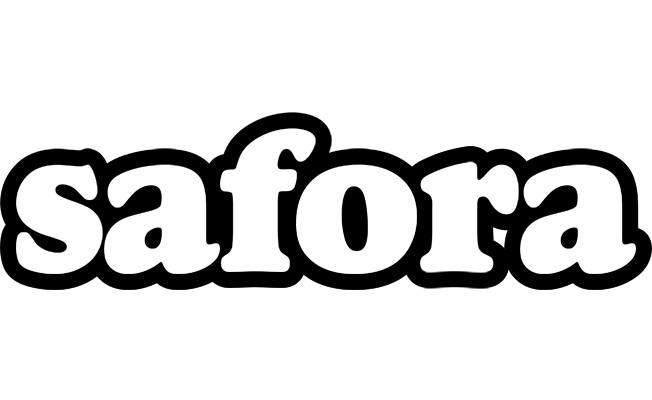 Safora panda logo