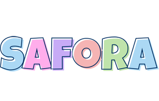 Safora pastel logo