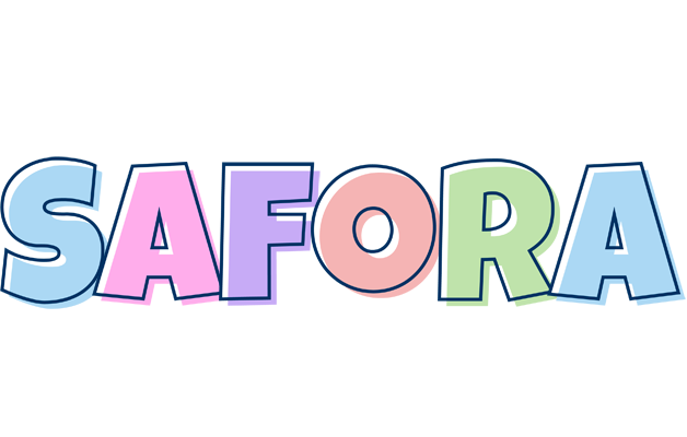 Safora pastel logo