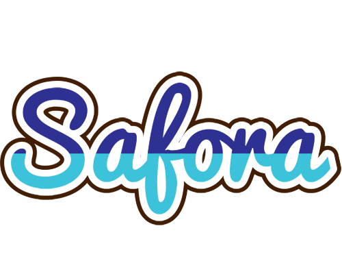 Safora raining logo