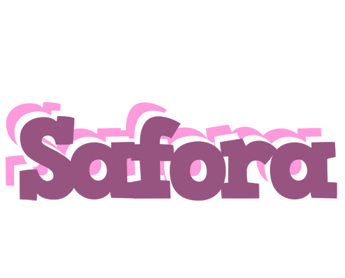 Safora relaxing logo