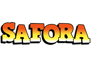 Safora sunset logo