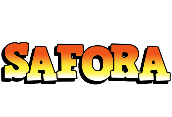 Safora sunset logo