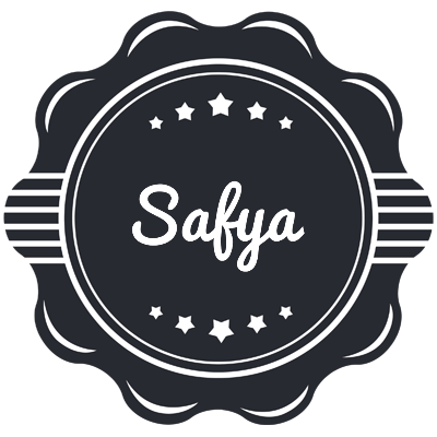 Safya badge logo
