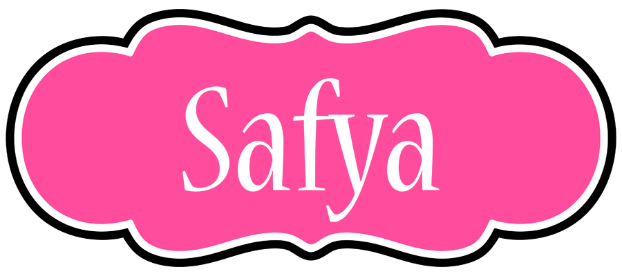 Safya invitation logo