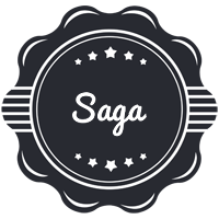 Saga badge logo