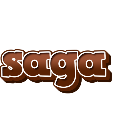 Saga brownie logo