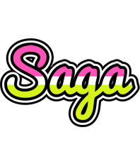 Saga candies logo