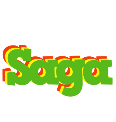 Saga crocodile logo