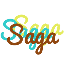 Saga cupcake logo