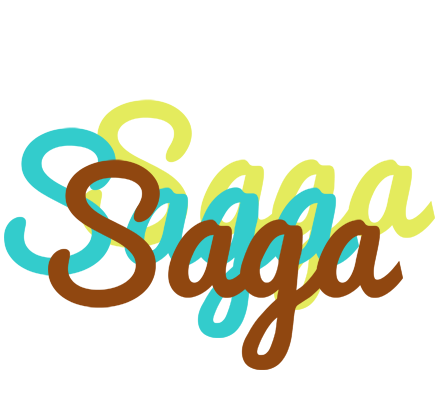 Saga cupcake logo