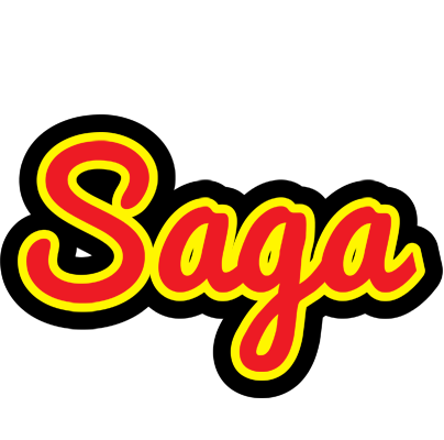 Saga fireman logo