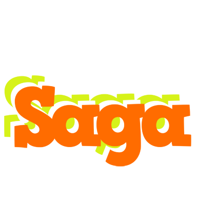Saga healthy logo