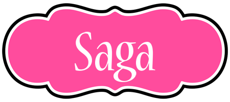 Saga invitation logo