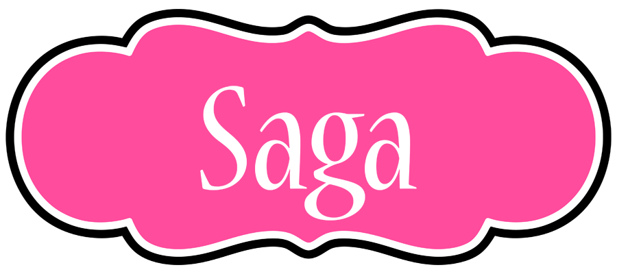 Saga invitation logo