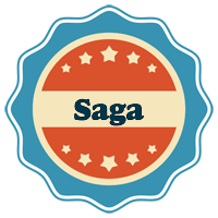 Saga labels logo